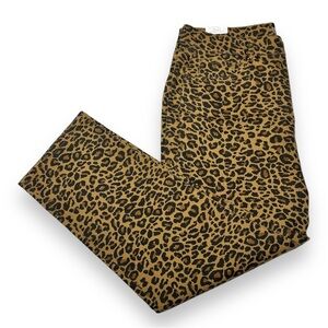 Time and Tru Women’s Straight Leg Jeans Leopard Size 18